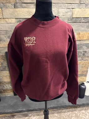 Men or Women’s Maroon Crewneck Sweater